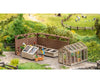 Noch 66805 HO Laser-Cut Decoration Set ’In the Garden’ Structures