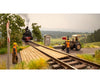 Noch 66811 HO Laser-C. Deco. Set ’Right & Left Along the Tracks’ Structures