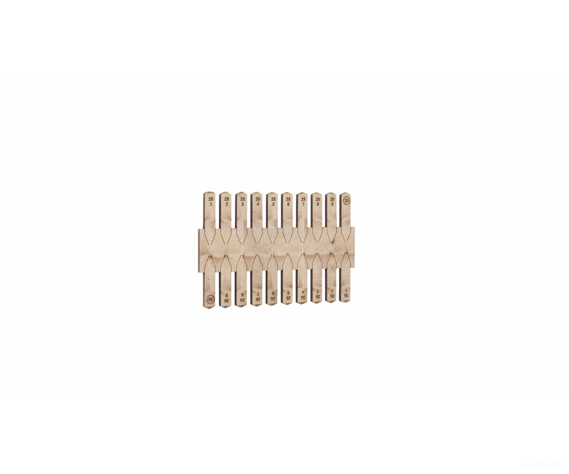 Noch 66811 HO Laser-C. Deco. Set ’Right & Left Along the Tracks’ Structures