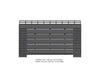 Noch 66829 HO Stand Structures