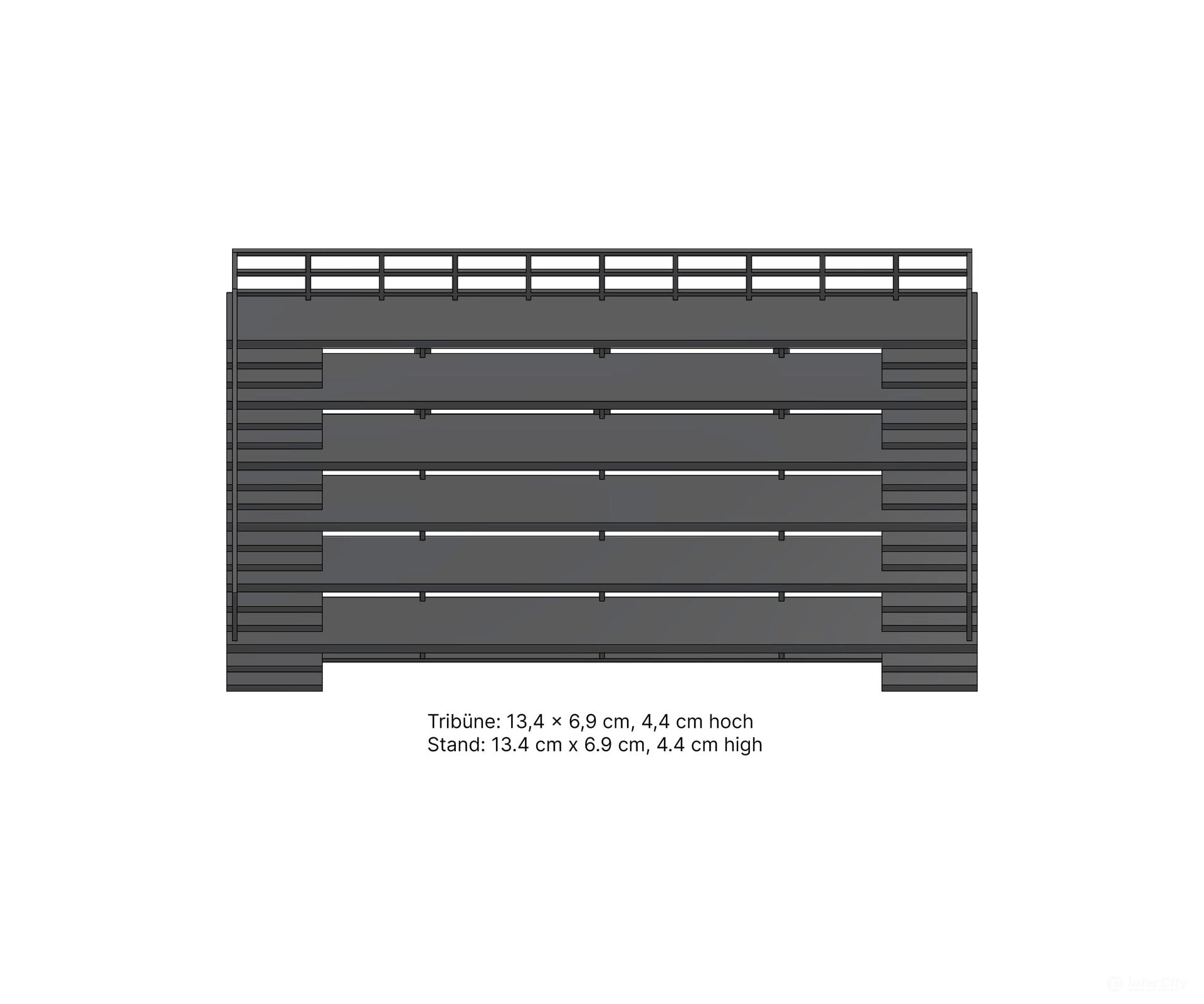 Noch 66829 HO Stand Structures