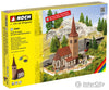 Noch 66906 HO Church ’St George’ with micro-sound Bell Ringing Structures