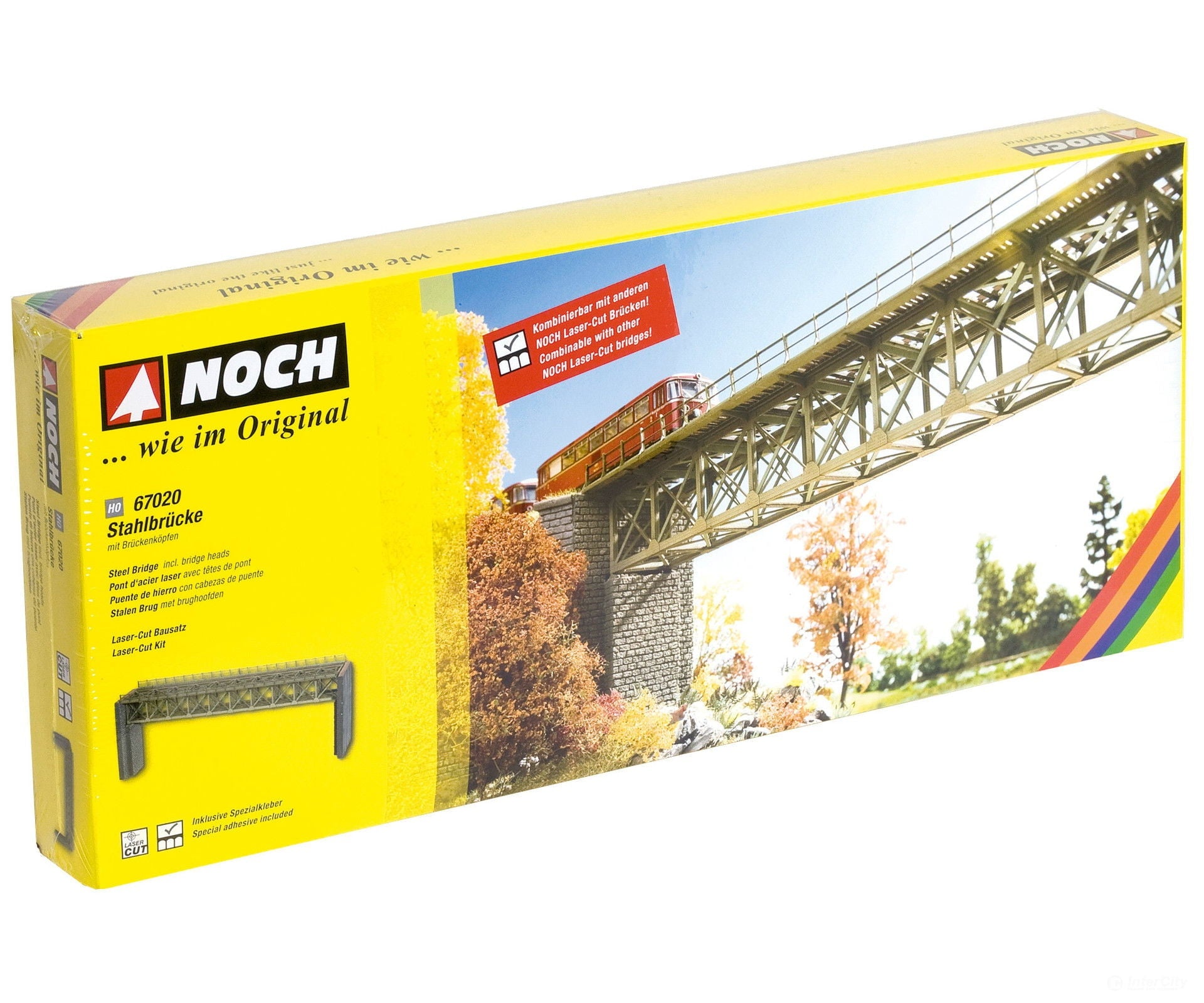 Noch 67020 HO Steel Bridge Tunnels & Bridges