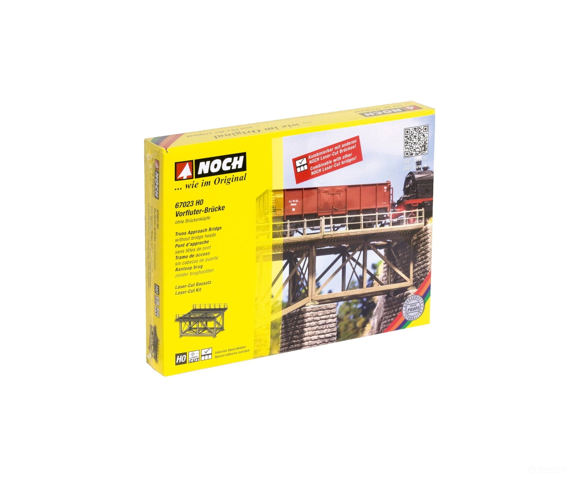 Noch 67023 HO Truss Approach Bridge Tunnels & Bridges