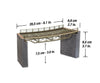Noch 67025 HO Bridge Track Curved Tunnels & Bridges