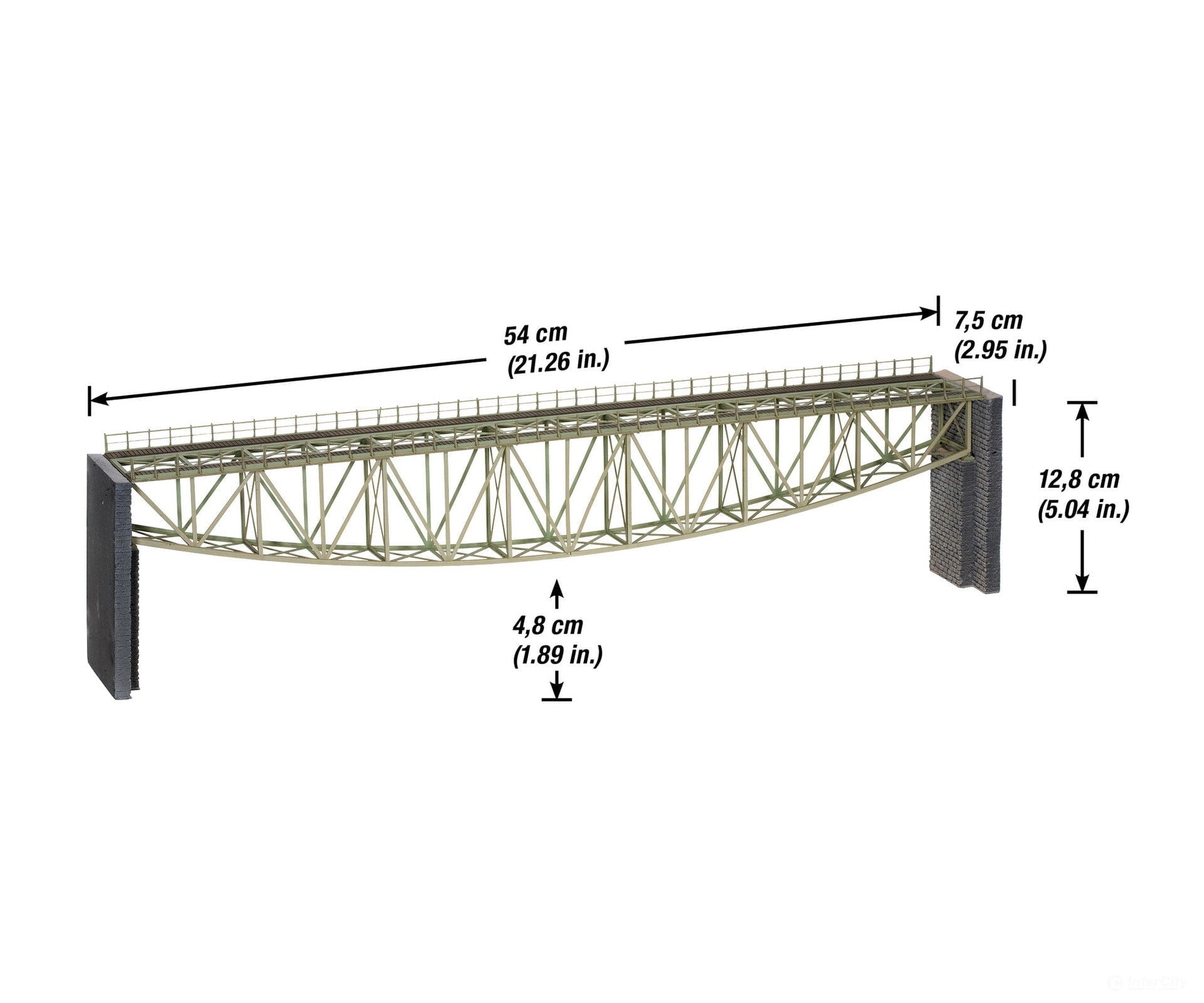 Noch 67028 HO Fish Belly Bridge Tunnels & Bridges