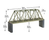 Noch 67029 HO Box Girder Bridge Tunnels & Bridges