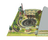 Noch 81950 HO Left Extension Layout ’Turntable’ Layout Kits