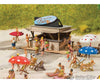 Noch Ho 14260 Laser-Cut Minis - Kit Strand Bar 3 X 2 2’’ 7.6 5.1 5.1Cm Structures