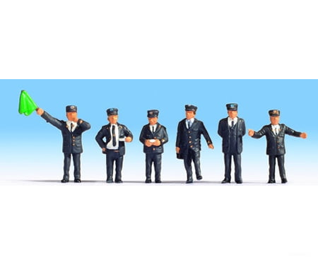 Noch Ho 15271 British Railway Staff (6) Figures