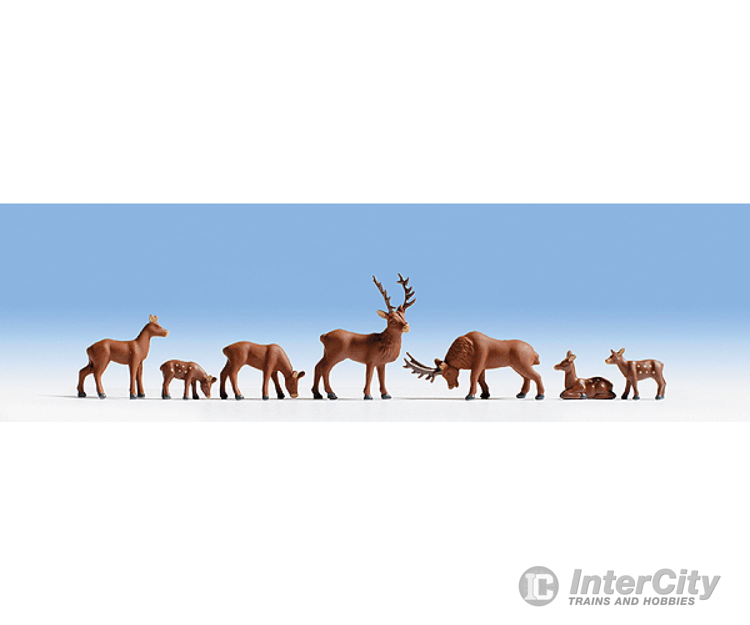 Noch Ho 15730 Deer - Pkg(7) Figures