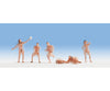 Noch Ho 15844 Nude Bathers/Swimmers -- Set #2 Pkg(6) Figures