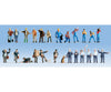 Noch Ho 16109 At Work Xl Figure Set -- Pkg(25) Figures