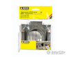 Noch Ho 58051 Profi-Plus Scenic Components -- Tunnel Portal Single-Track (Gray) 5-5/16 X 5-1/8 13.5