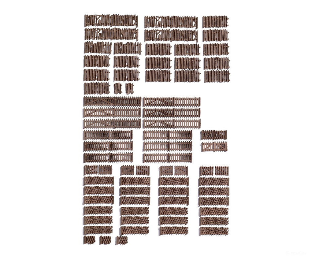 Noch 43096 TT Garden Fences Figures