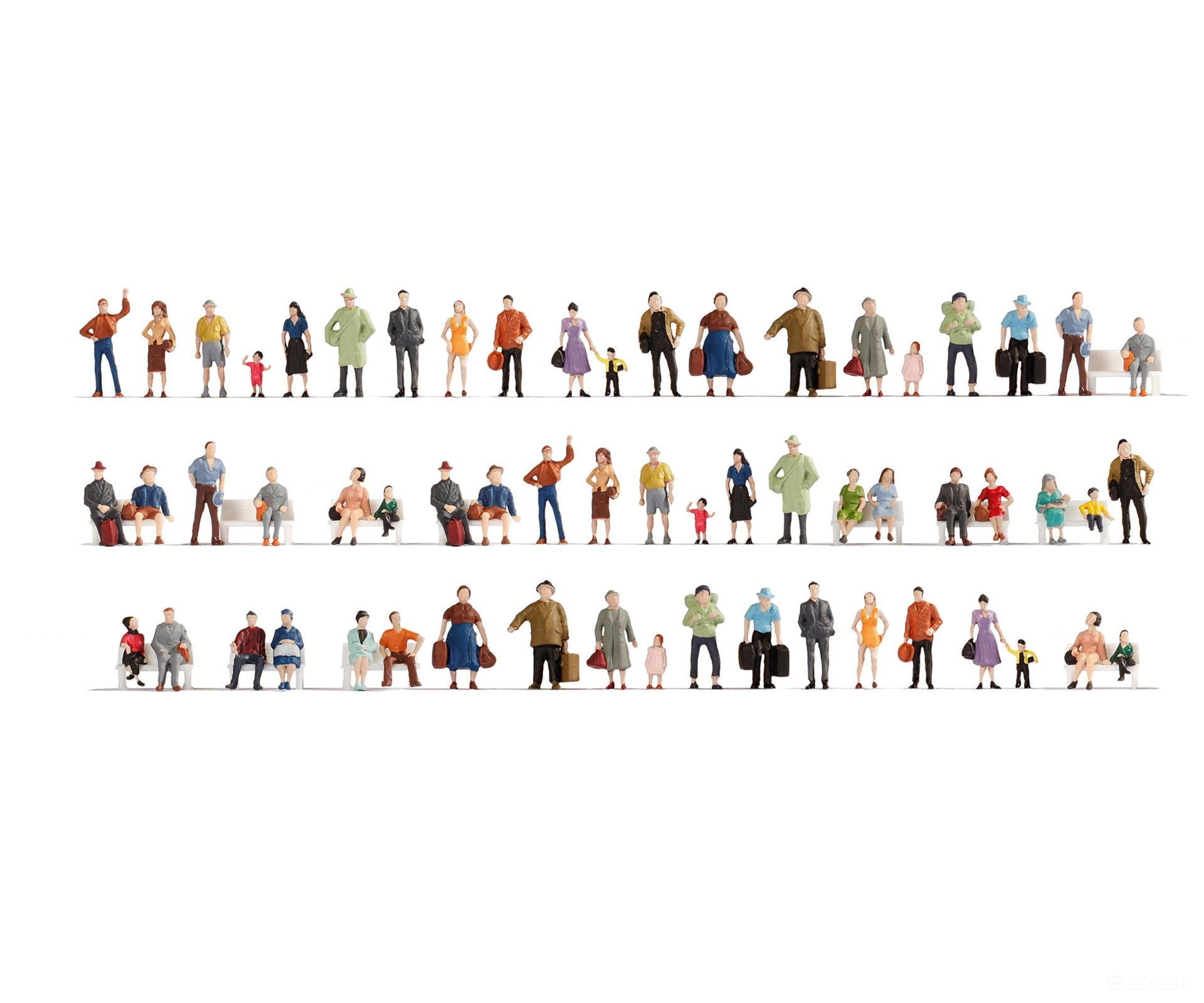 Noch 47401 TT Mega Economy Figures Set Figures