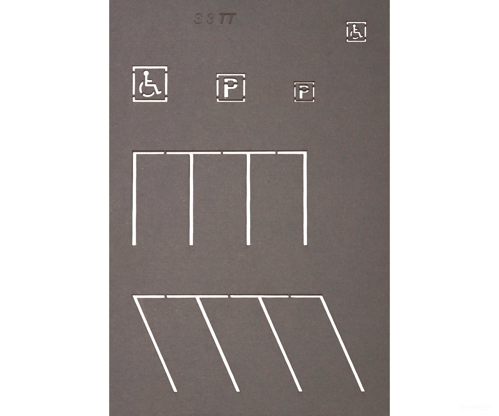 Noch 48600 TT Road Marking Stencils Roads and Streets