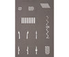Noch 48600 TT Road Marking Stencils Roads and Streets