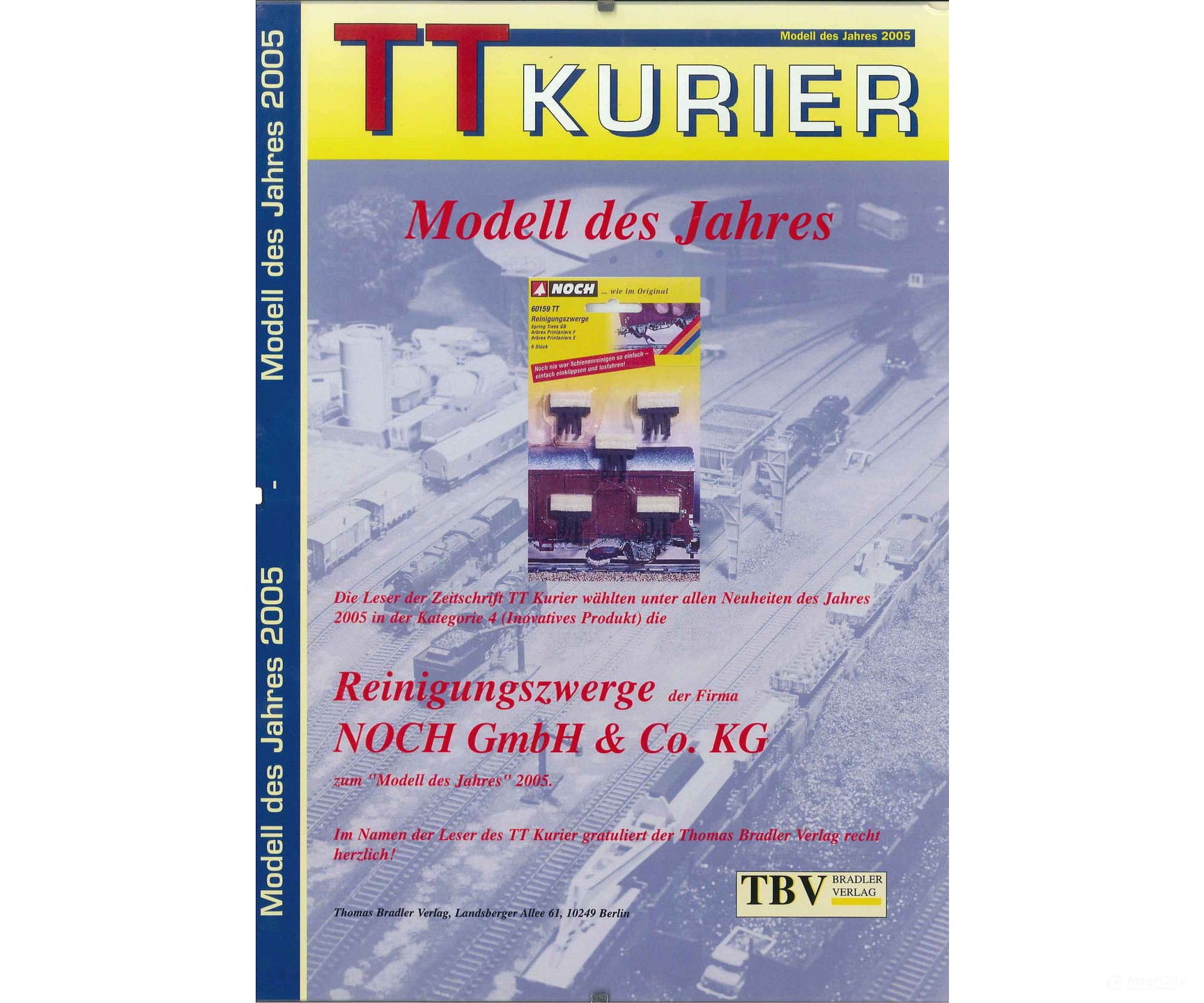 Noch 60159 TT Track Cleaners Track Accessories