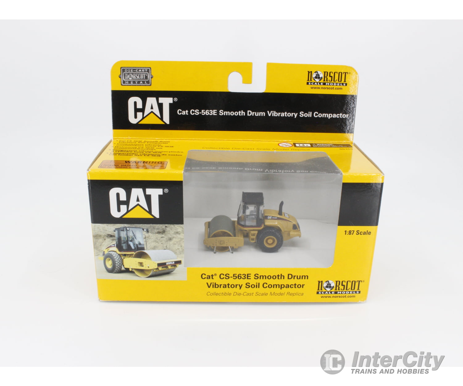 Other 55155 Ho Cat Smooth Drum Vibratory Soil Compactor Cs-563E Vehicles