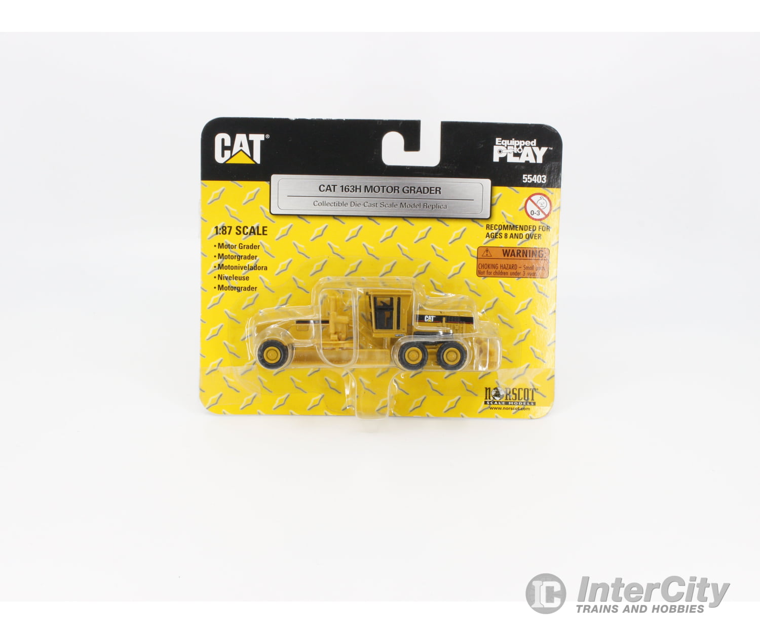 Norscot Scale Models 55403 Ho Cat 163H Motor Grader Cars & Trucks