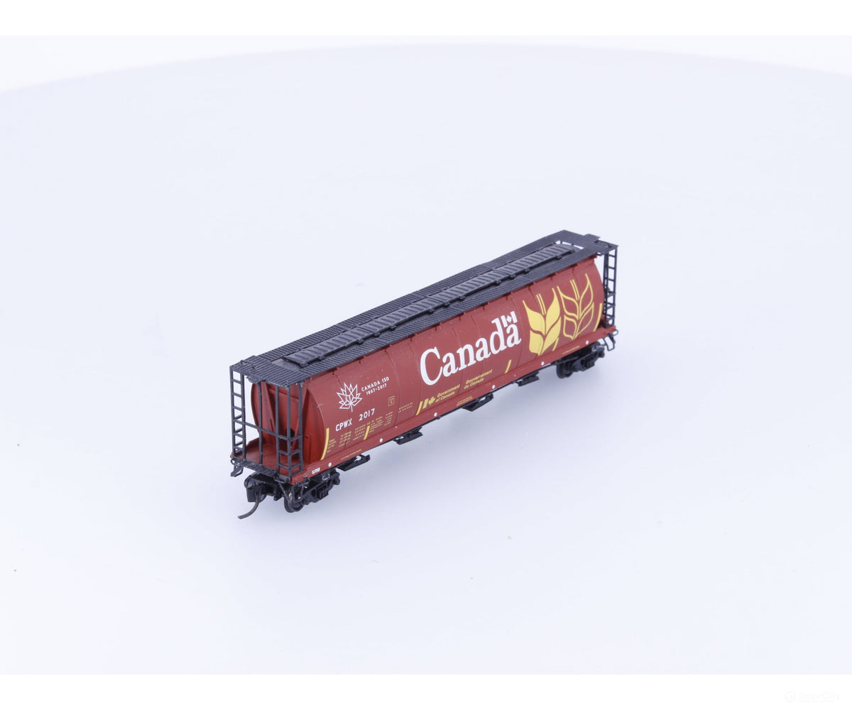 North American Railcar Corporation 11-10001015-02 N 4 Bay Cylindrical Hopper Canada 150 Govt of Canada (CPWX) 2017