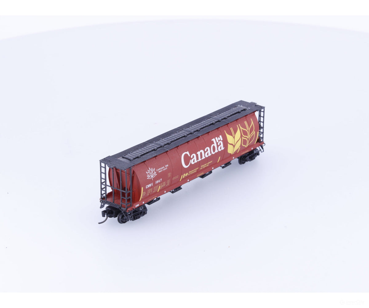 North American Railcar Corporation 11-10001016-01 N 4 Bay Cylindrical Hopper Canada 150 Government of Canada (CNWX)