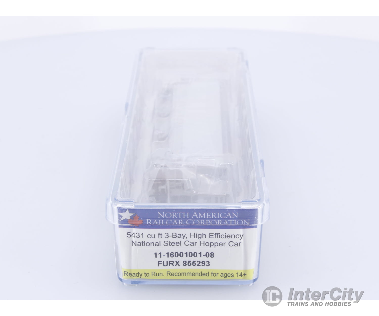 North American Railcar Corporation 11-16001001-08 N 5431 cu ft 3-Bay Steel Hopper First Union Rail (FURX) 855293