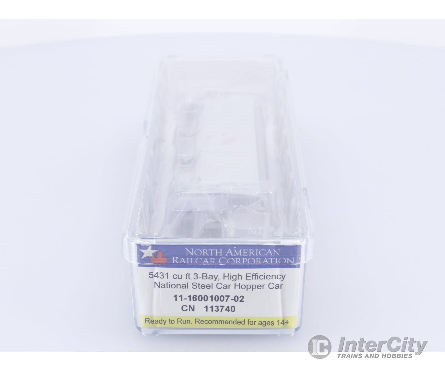 North American Railcar Corporation 11-16001007-02 N 5431 cu ft 3-Bay Steel Hopper Canadian National (CN) 113740 Freight