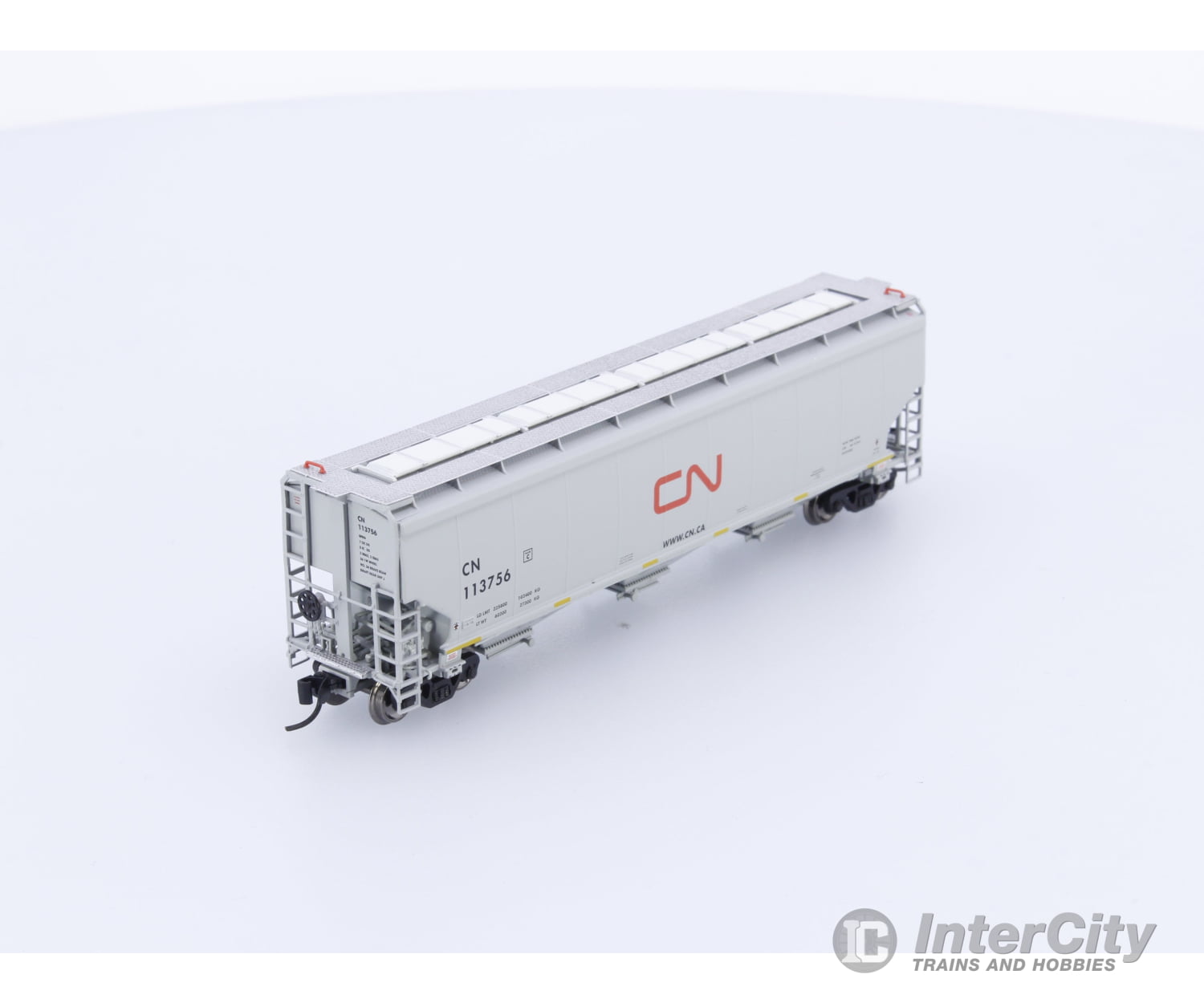 North American Railcar Corporation 11-16001007-03 N 5431 cu ft 3-Bay Steel Hopper Canadian National (CN) 113756 Freight