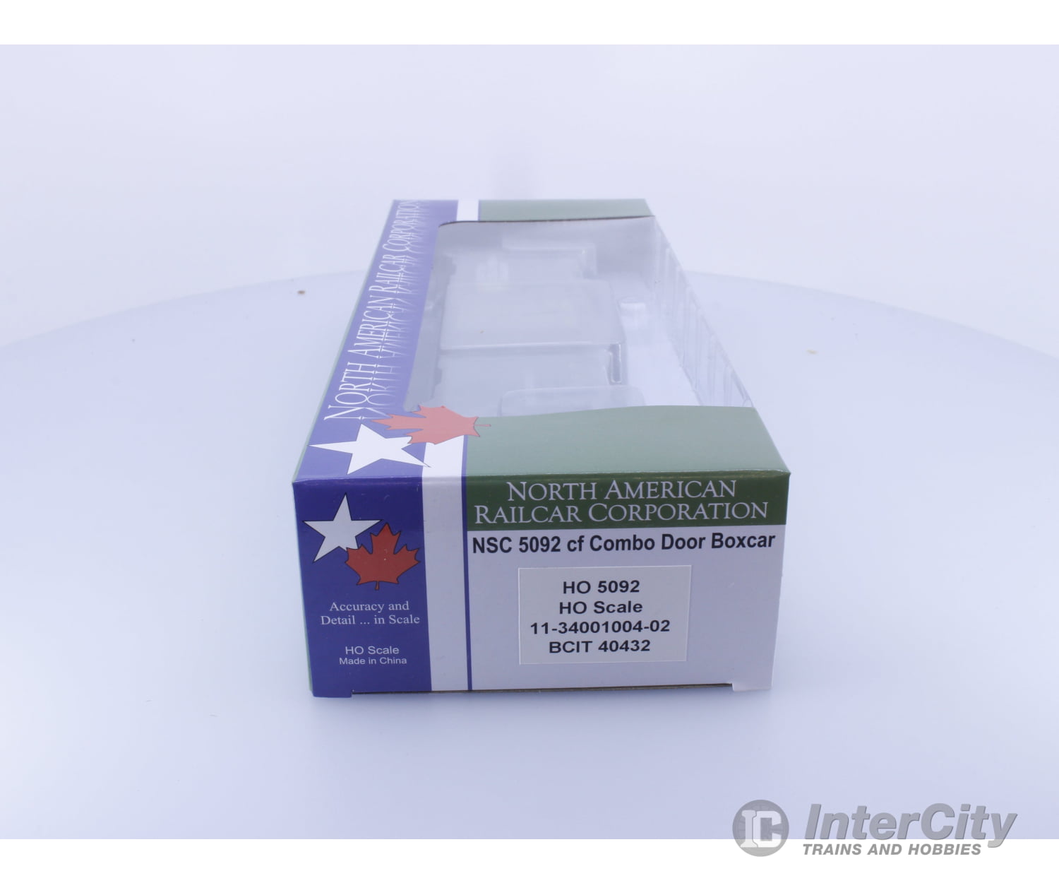 North American Railcar Corporation 11-34001004-02 HO NSC 5092 cf Combo Door Boxcar BC Rail (BCOL) 40432 Freight Cars