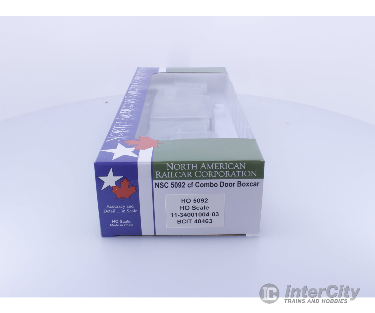 North American Railcar Corporation 11-34001004-03 HO NSC 5092 cf Combo Door Boxcar BC Rail (BCOL) 40463 Freight Cars
