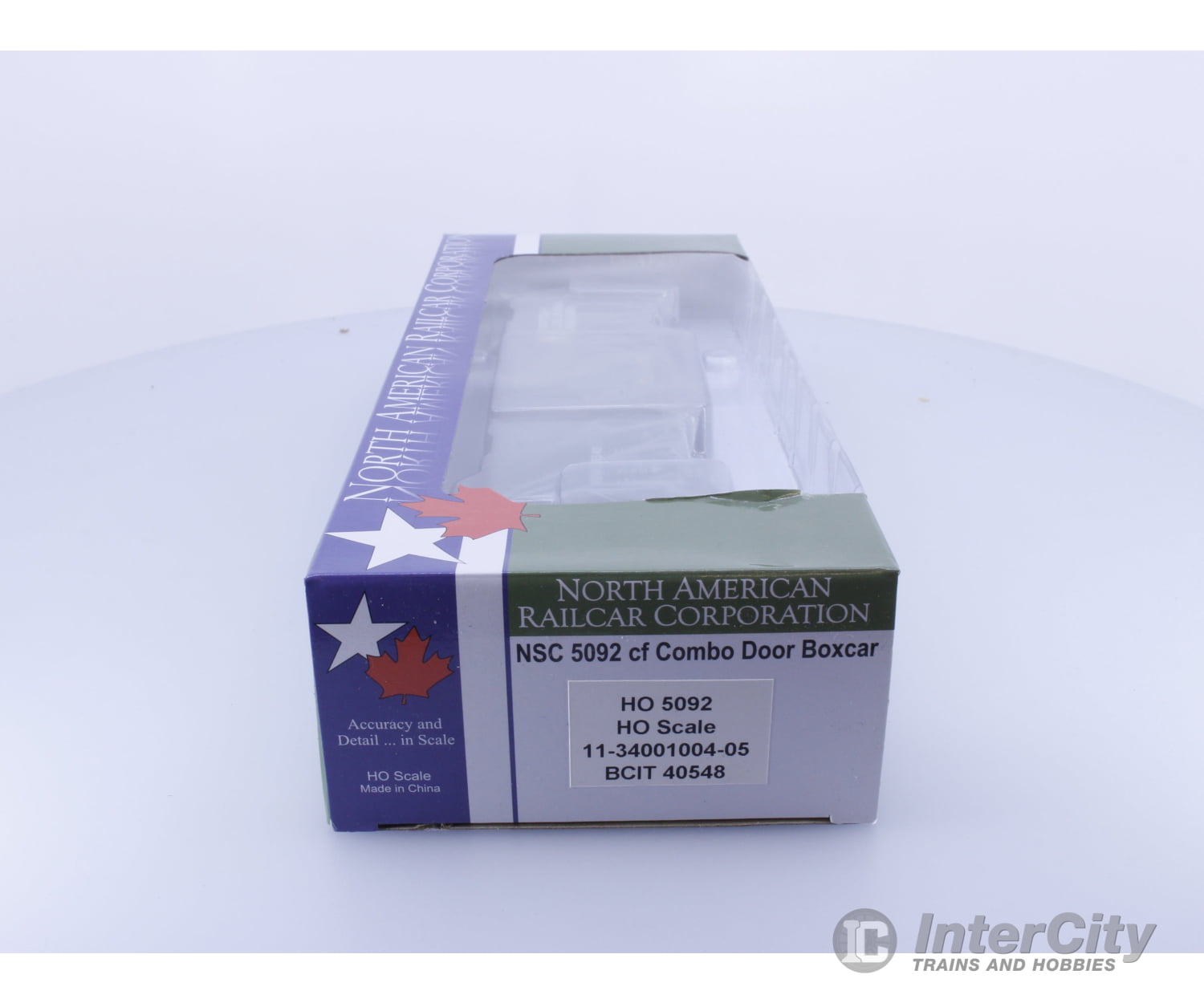 North American Railcar Corporation 11-34001004-05 HO NSC 5092 cf Combo Door Boxcar BC Rail (BCOL) 40548 Freight Cars