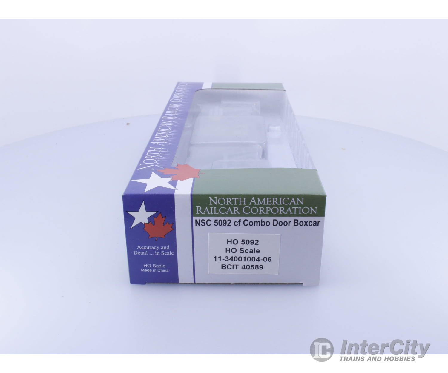 North American Railcar Corporation 11-34001004-06 HO NSC 5092 cf Combo Door Boxcar BC Rail (BCOL) 40589 Freight Cars