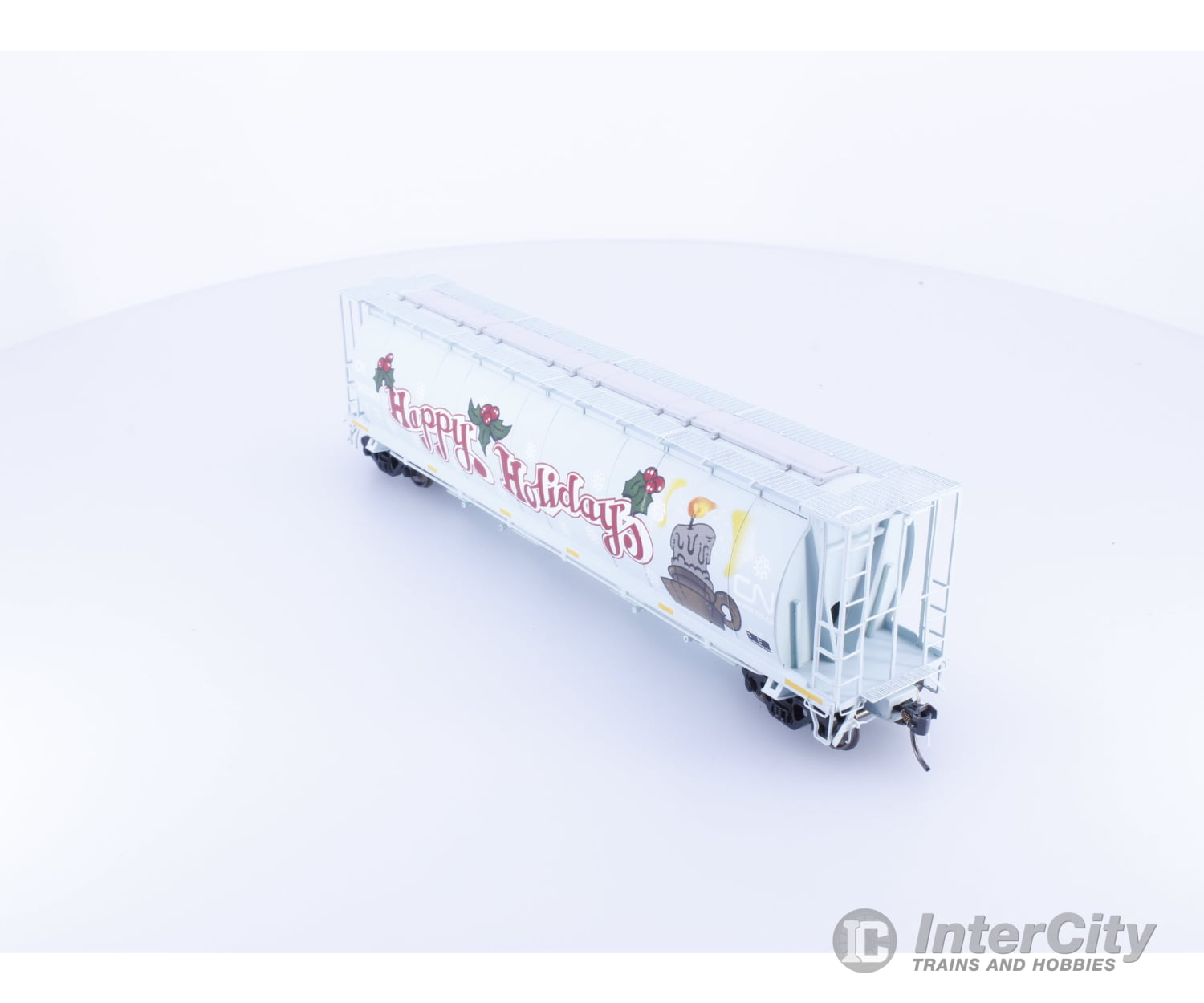 North American Railcar Corporation 11-35090001-01 HO Happy Holidays 4 Bay Hopper Car Canadian National (CN) 382380