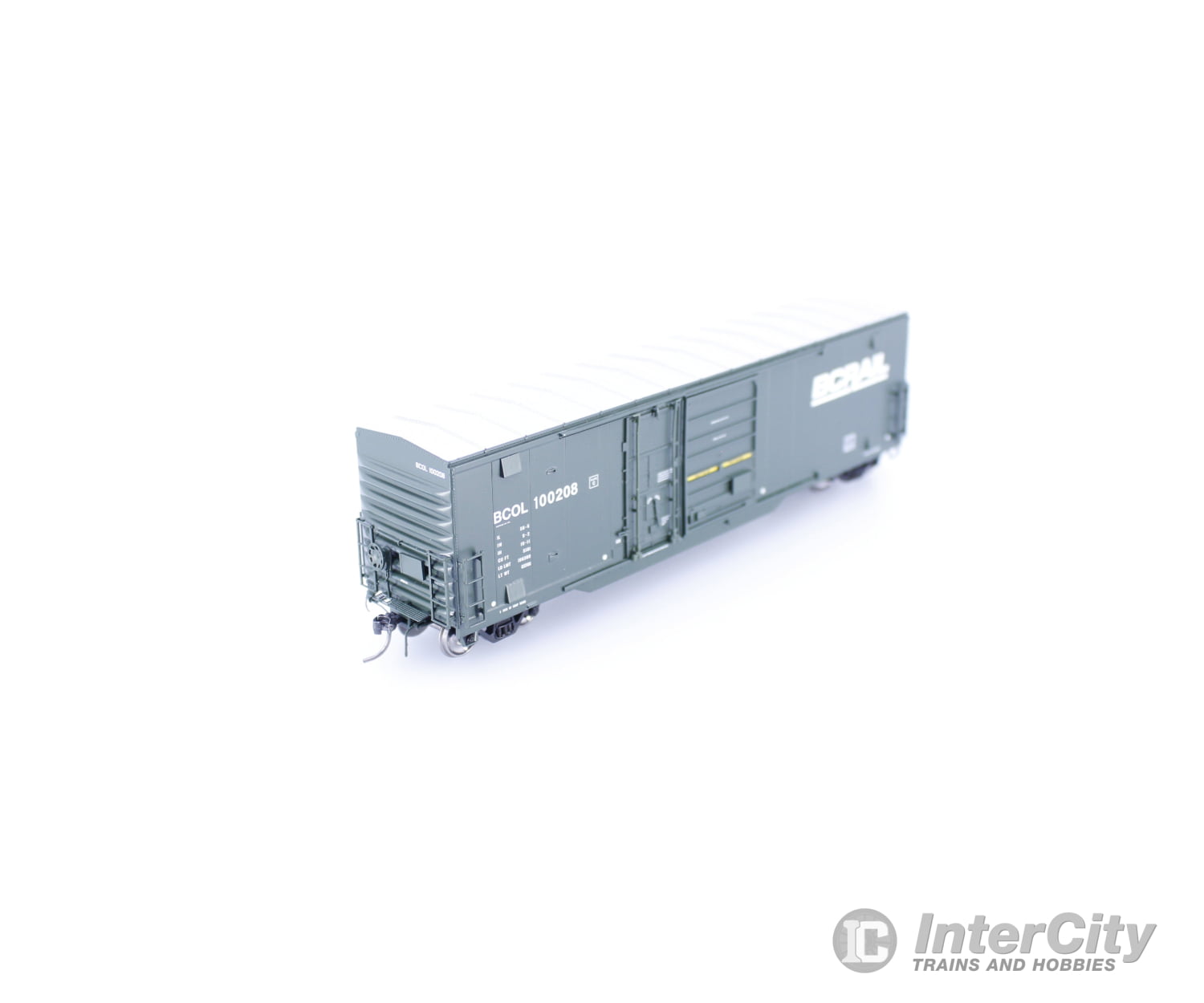 North American Railcar Corporation 113400100801 HO NSC 5092 cf Combo Door Boxcar BC Rail (BCOL) 100208 Freight Cars