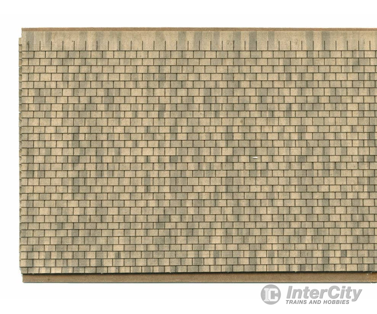 Northeastern Scale Lumber Ho Hoshg6B1 Assembled Laser-Cut Shingles 3 X 7-3/4’’ - Sand Random