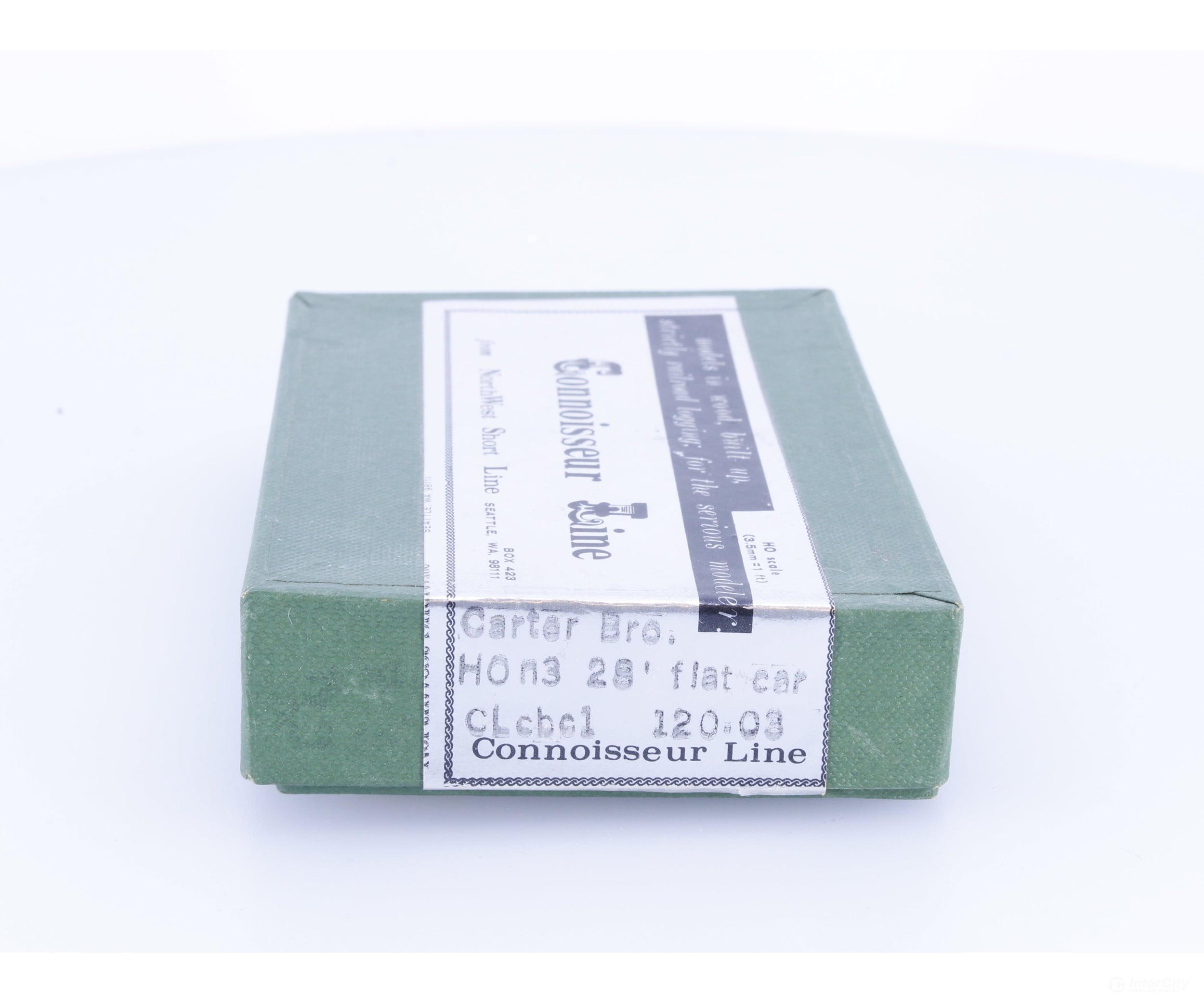 Northwest Short Line 120-03 HOn3 Connoisseur Line Carter Bros 28’ Flat Car Kit #2 - Freight Cars
