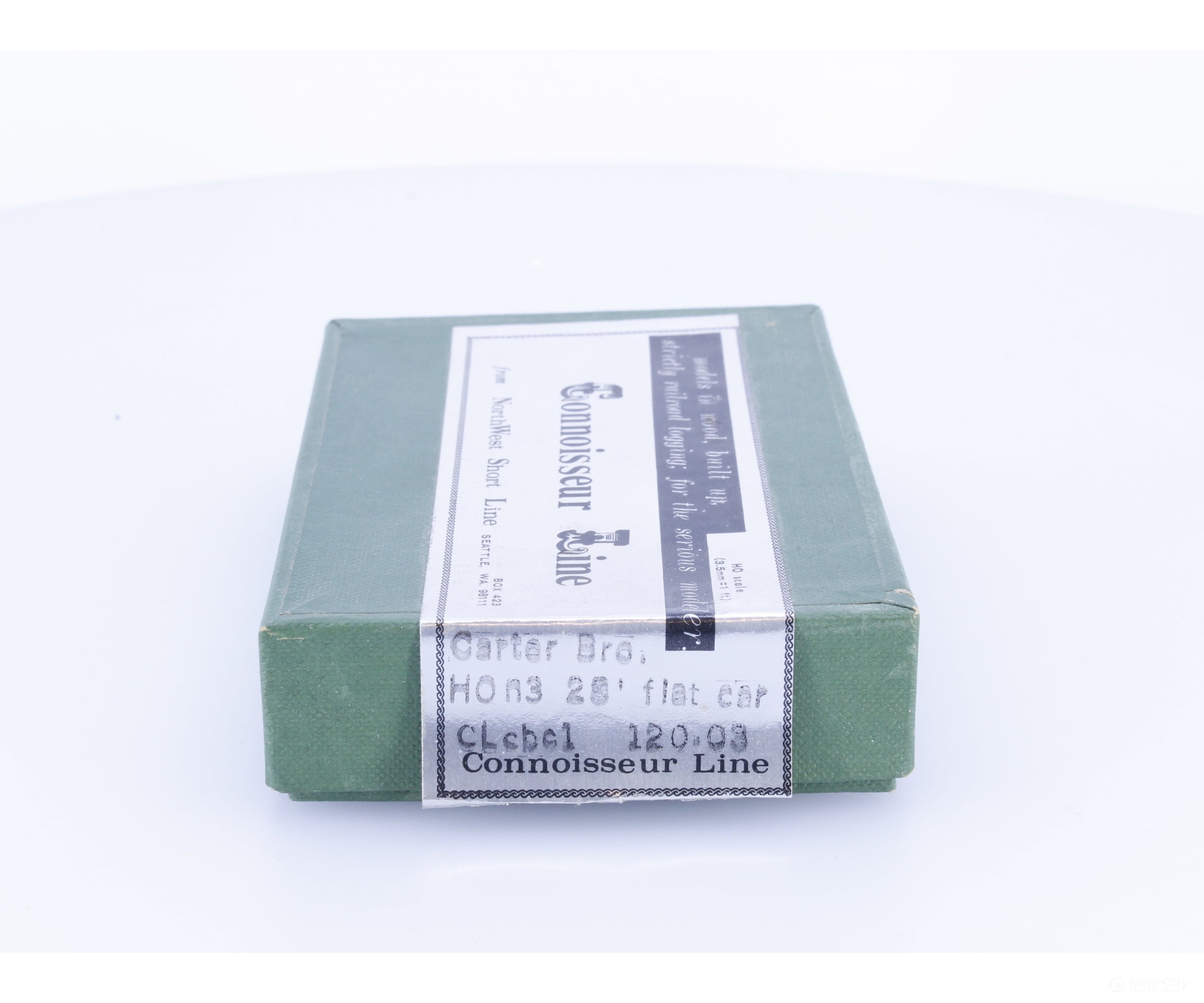 Northwest Short Line 120-03 HOn3 Connoisseur Line Carter Bros 28’ Flat Car Kit - Freight Cars