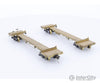 Northwest Short Line 423 HO 1 Pair of Brass 41’ Northern Pacific Log Cars Northern Pacific (NP) Freight Cars