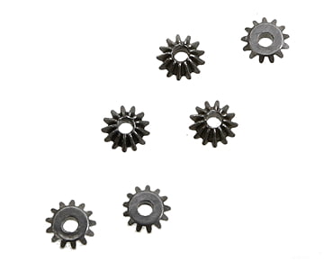 Northwest Short Line Ho 28006 Steel Bevel Gear Upgrade -- For Bachmann Spectrum 3-Truck Shay Pkg(6)