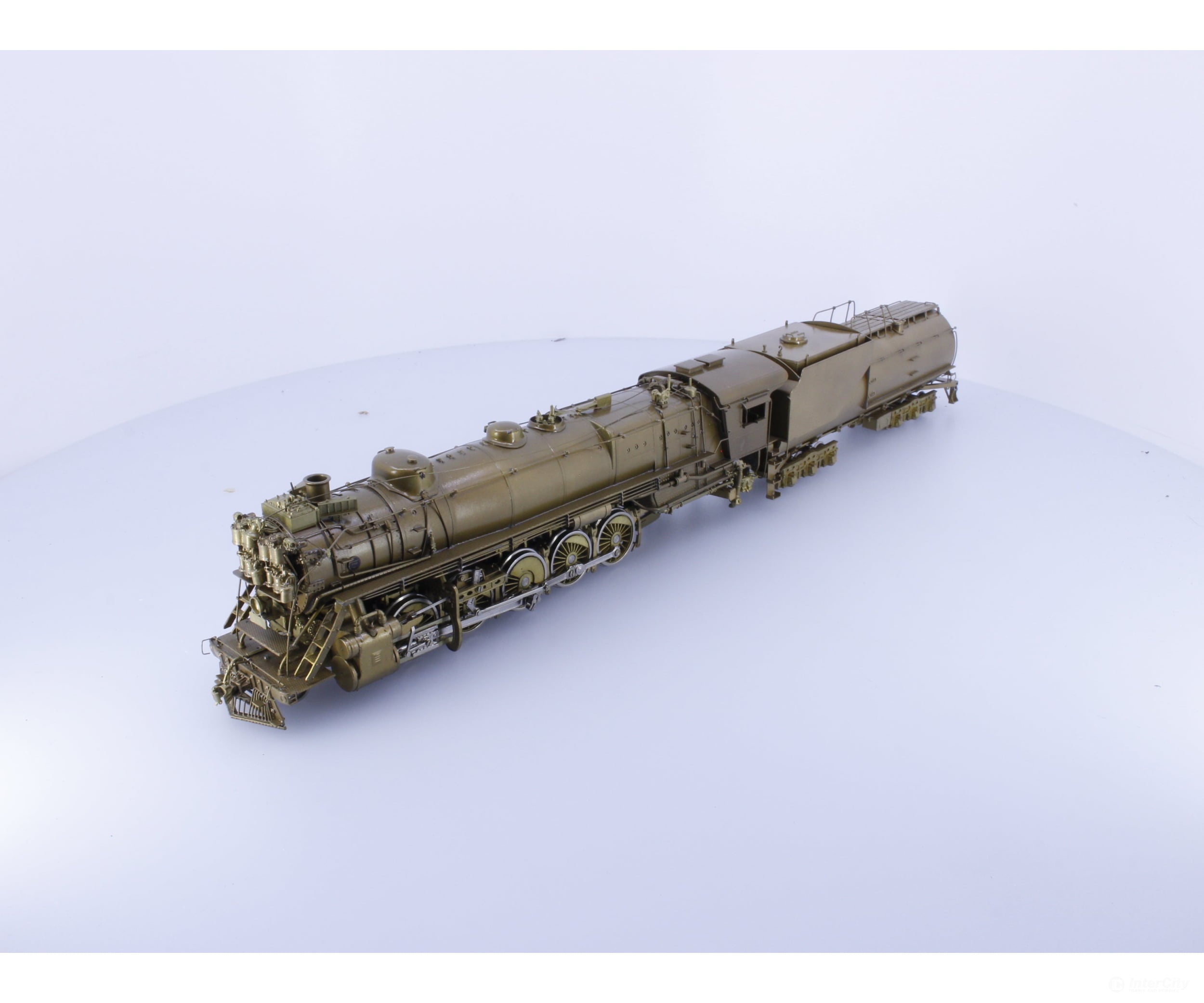 Oriental Limited 0130 HO Brass Q-1 2-10-2 with Worth SA F.W.H Steam Locomotive Great Northern (GN) Analog DC Locomotives