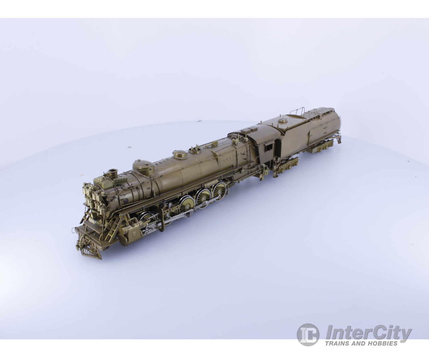 Oriental Limited 0130 HO Brass Q-1 2-10-2 with Worth SA F.W.H Steam Locomotive Great Northern (GN) Analog DC Locomotives