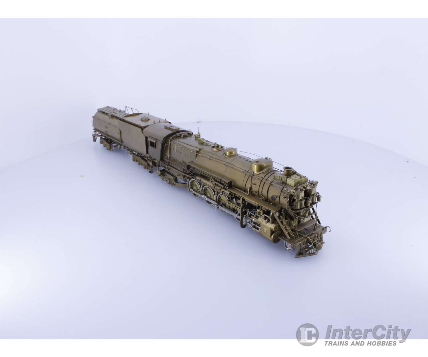 Oriental Limited 0130 HO Brass Q-1 2-10-2 with Worth SA F.W.H Steam Locomotive Great Northern (GN) Analog DC Locomotives