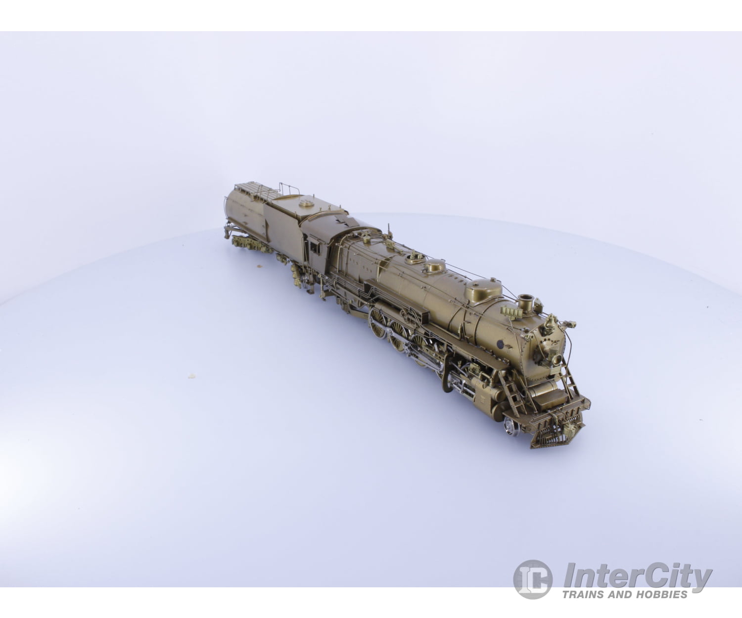 Oriental Limited 0131 HO Brass Q-1 2-10-2 with Worth BL F.W.H Steam Locomotive Great Northern (GN) Analog DC Locomotives