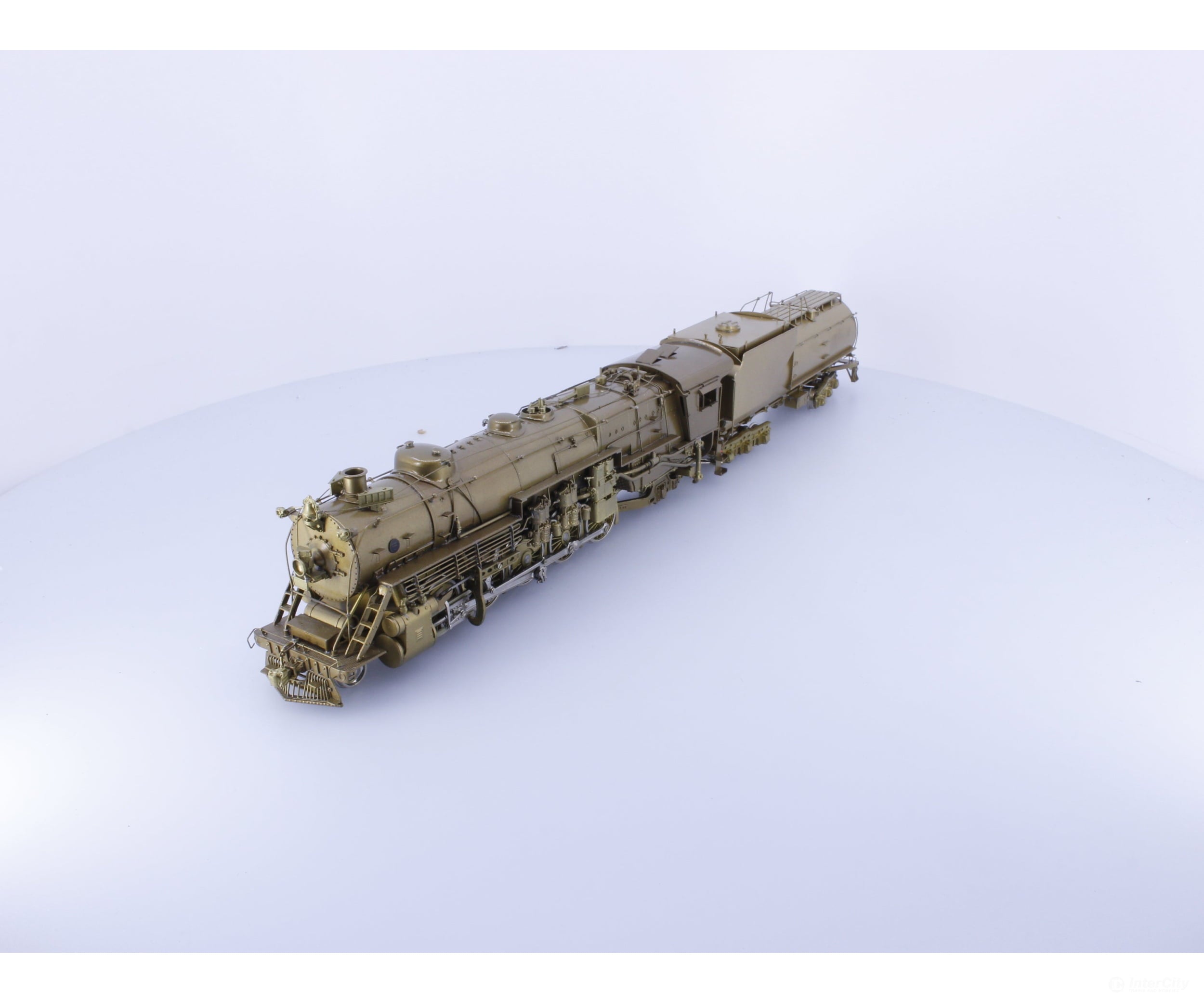 Oriental Limited 0131 HO Brass Q-1 2-10-2 with Worth BL F.W.H Steam Locomotive Great Northern (GN) Analog DC Locomotives