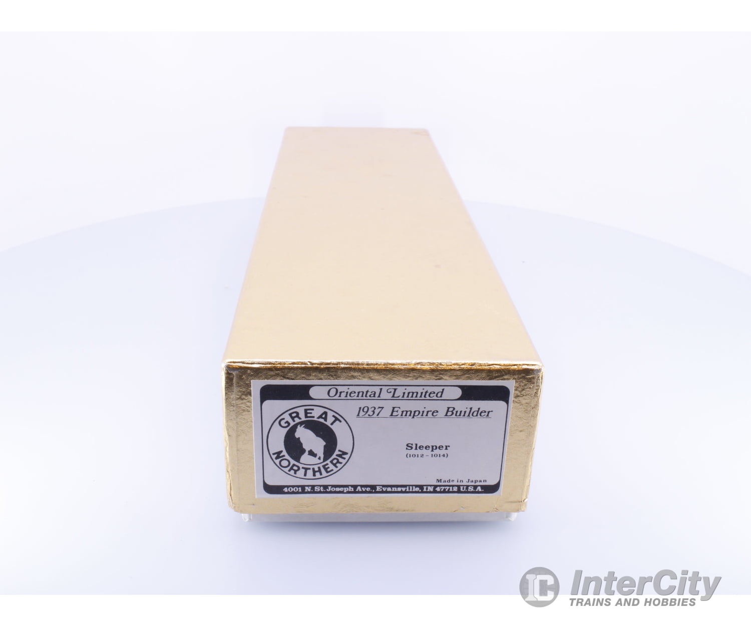 Oriental Limited 1937EBS HO Brass 1012-1014 Sleeper 1937 Empire Builder Great Northern (GN) Passenger Cars