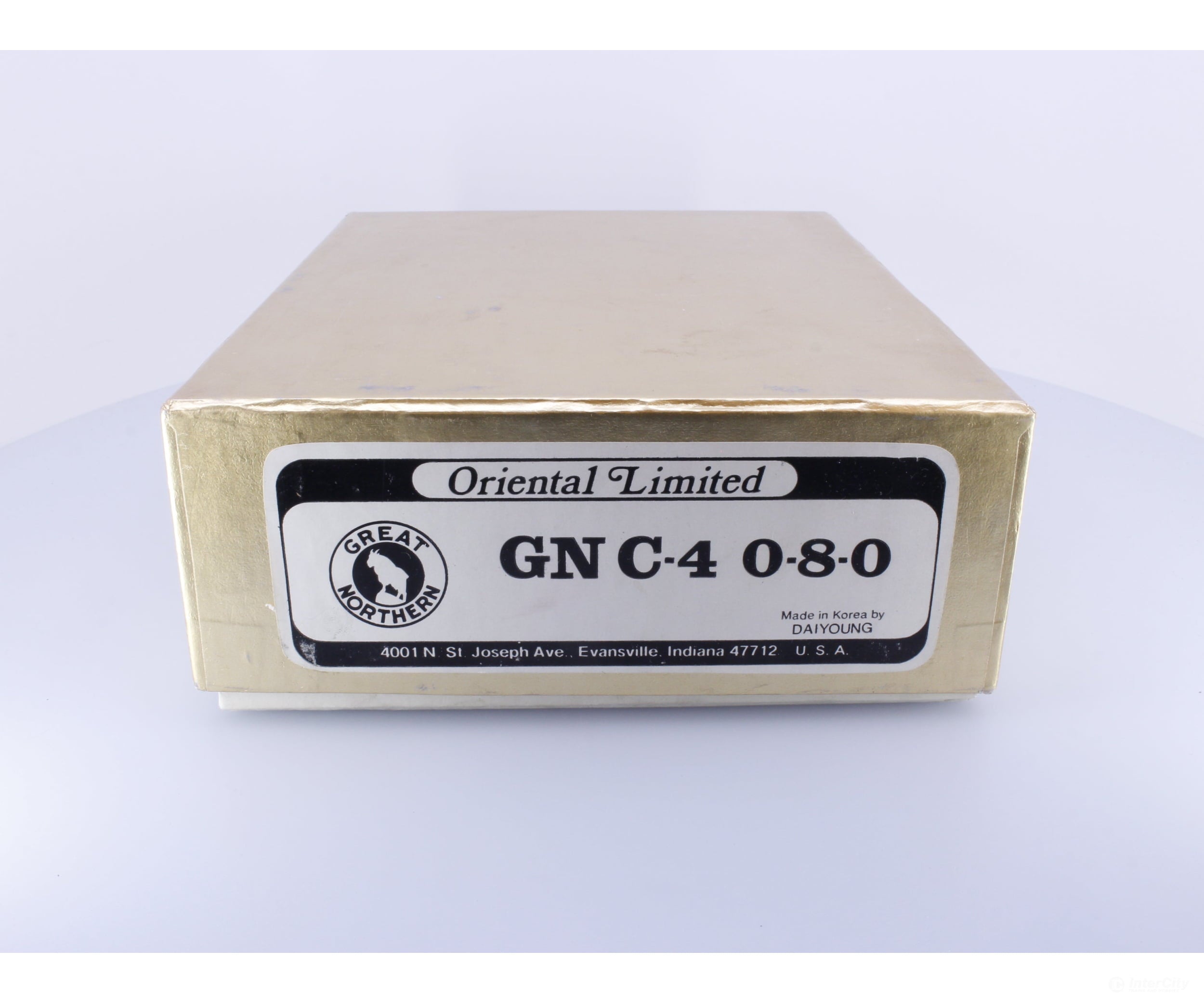 Oriental Limited C4080 HO Brass C-4 0-8-0 Steam Locomotive Great Northern (GN) Analog DC Locomotives