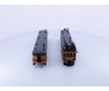 Oriental Limited GECT HO Brass Gas Electric 2302 and Coach Trailer 600 Great Northern (GN) 2302 Analog DC Locomotives