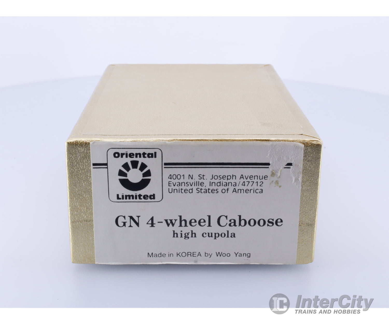 Oriental Limited GN4CAB HO Brass Unpainted High Cupola Caboose Great Northern (GN) Freight Cars